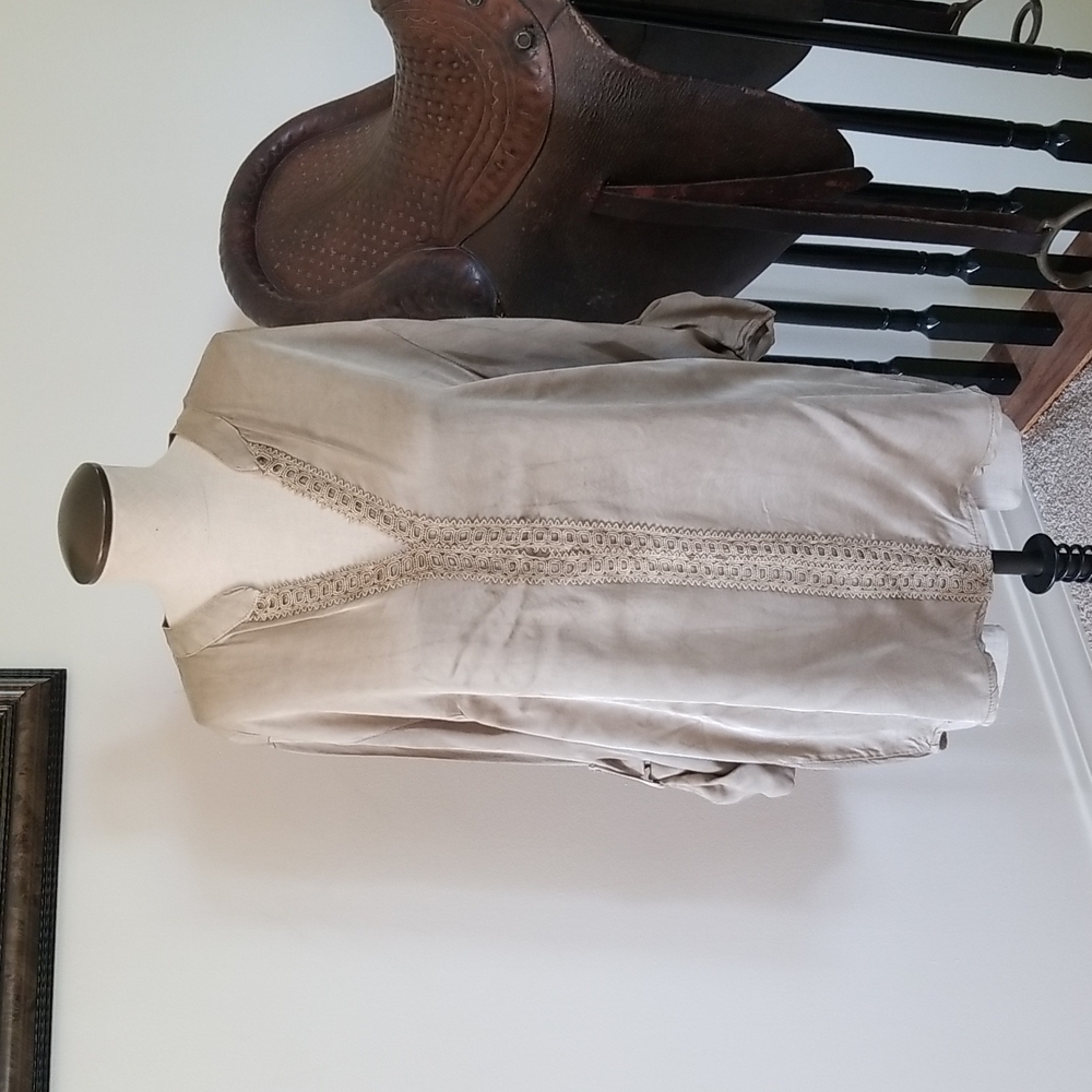 Tempo Paris Satin Tunic XL